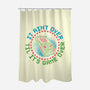 Never Game Over-None-Polyester-Shower Curtain-glitchygorilla