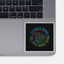 Never Game Over-None-Glossy-Sticker-glitchygorilla