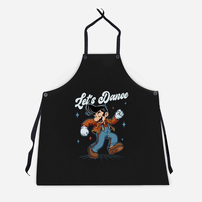 Dancing Italian-Unisex-Kitchen-Apron-P1yu5h