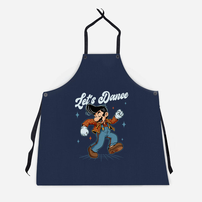 Dancing Italian-Unisex-Kitchen-Apron-P1yu5h