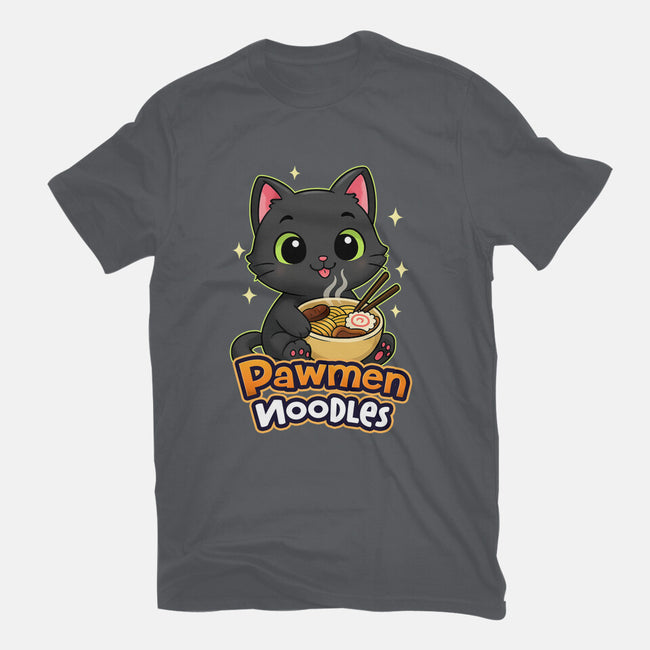 Pawmen Noodles-Mens-Basic-Tee-Lorets