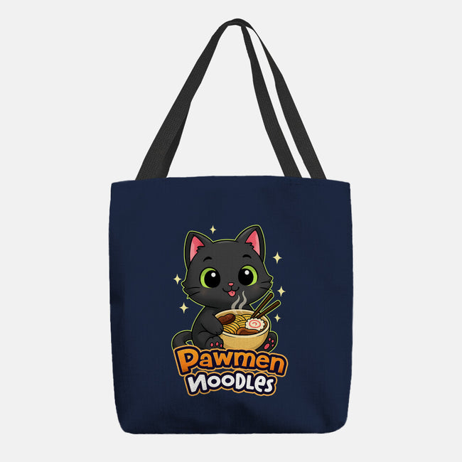 Pawmen Noodles-None-Basic Tote-Bag-Lorets
