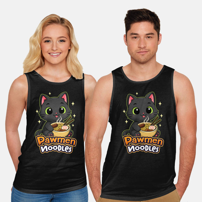 Pawmen Noodles-Unisex-Basic-Tank-Lorets
