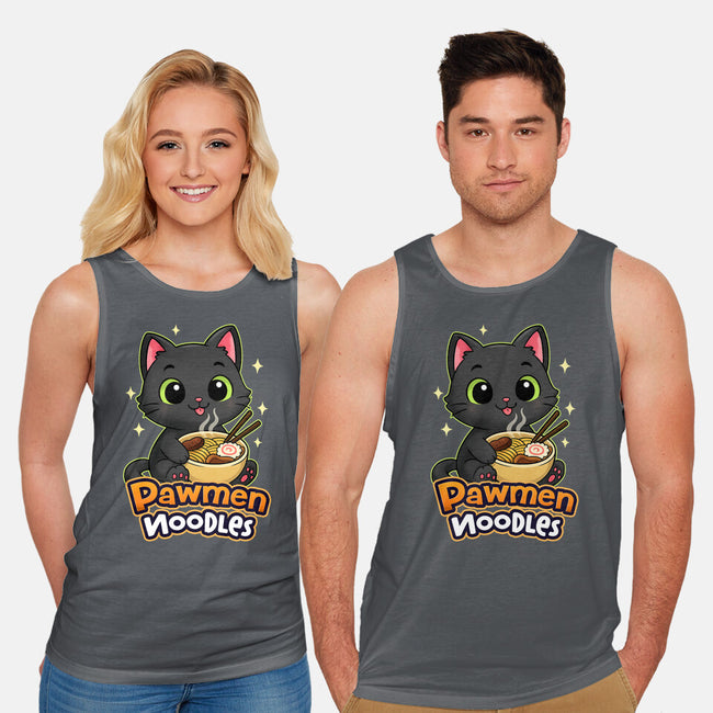 Pawmen Noodles-Unisex-Basic-Tank-Lorets