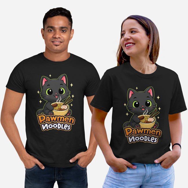 Pawmen Noodles-Unisex-Basic-Tee-Lorets