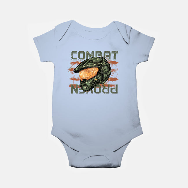 Combat Proven-Baby-Basic-Onesie-glitchygorilla