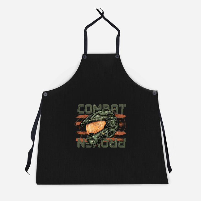 Combat Proven-Unisex-Kitchen-Apron-glitchygorilla