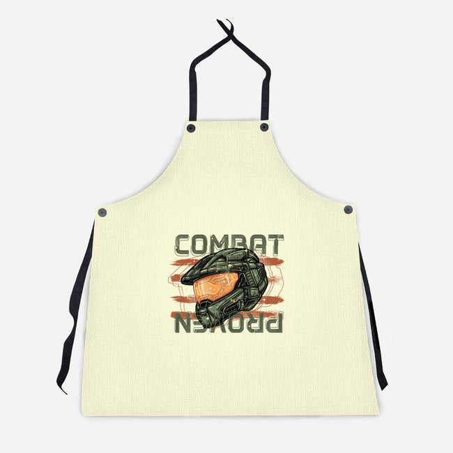 Combat Proven-Unisex-Kitchen-Apron-glitchygorilla