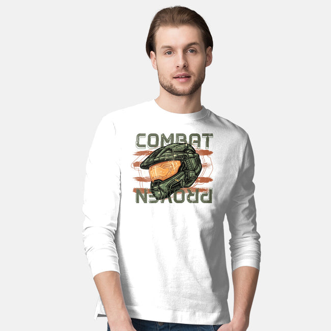 Combat Proven-Mens-Long Sleeved-Tee-glitchygorilla