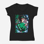 Spiritual Detective-Womens-V-Neck-Tee-Diego Oliver