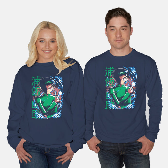 Spiritual Detective-Unisex-Crew Neck-Sweatshirt-Diego Oliver