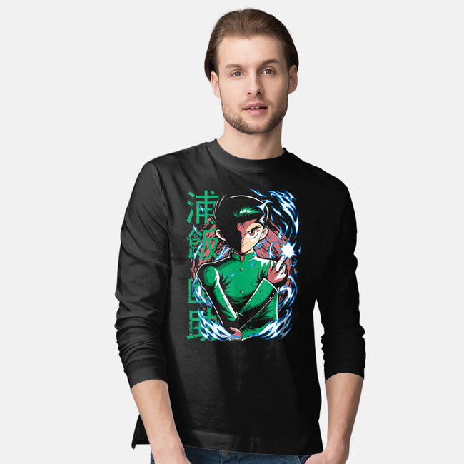Spiritual Detective-Mens-Long Sleeved-Tee-Diego Oliver