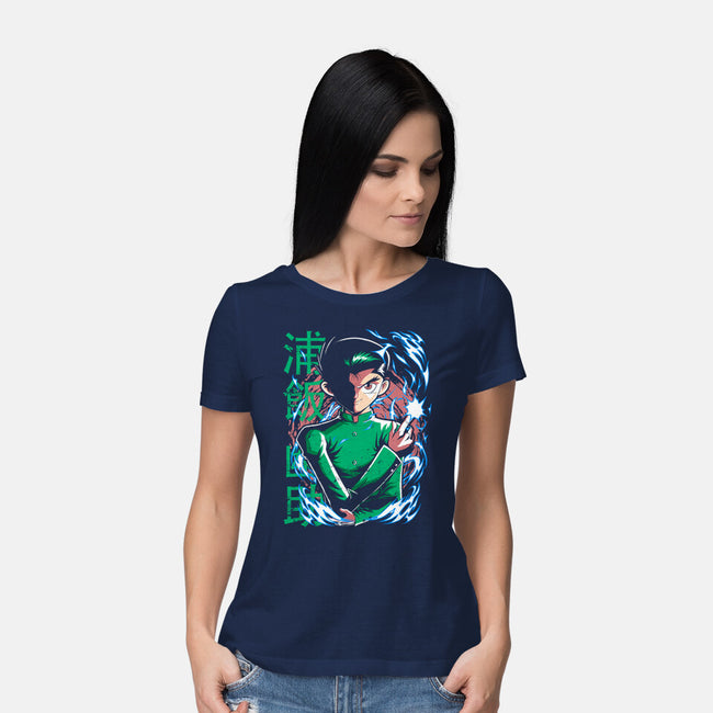 Spiritual Detective-Womens-Basic-Tee-Diego Oliver