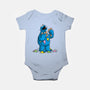 Cone Monster-Baby-Basic-Onesie-Raffiti