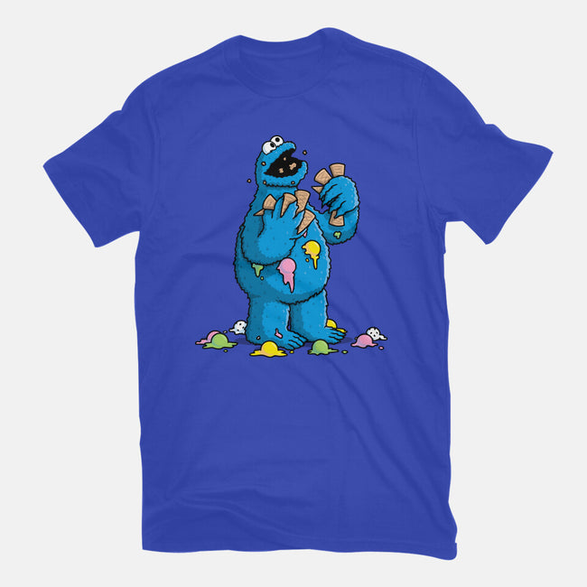 Cone Monster-Womens-Basic-Tee-Raffiti