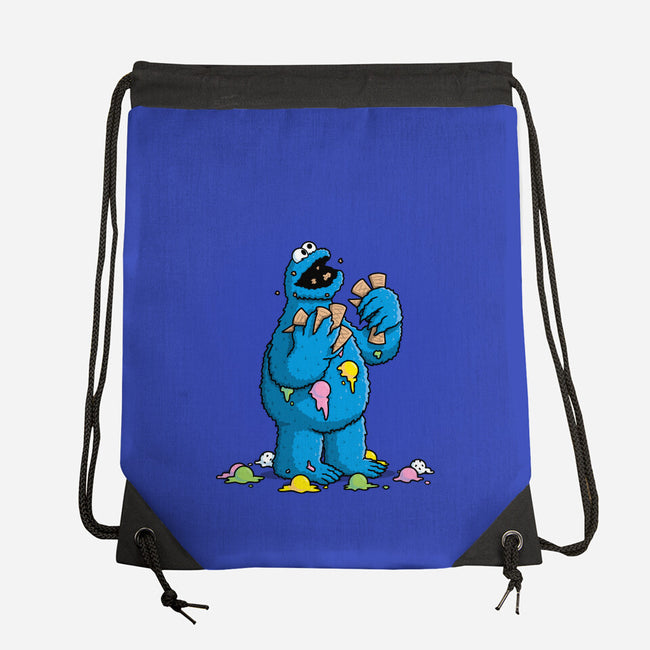 Cone Monster-None-Drawstring-Bag-Raffiti