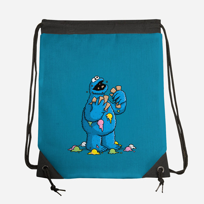 Cone Monster-None-Drawstring-Bag-Raffiti