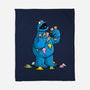 Cone Monster-None-Fleece-Blanket-Raffiti
