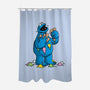 Cone Monster-None-Polyester-Shower Curtain-Raffiti