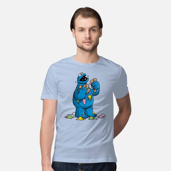 Cone Monster-Mens-Premium-Tee-Raffiti