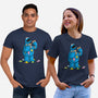 Cone Monster-Unisex-Basic-Tee-Raffiti