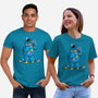 Cone Monster-Unisex-Basic-Tee-Raffiti