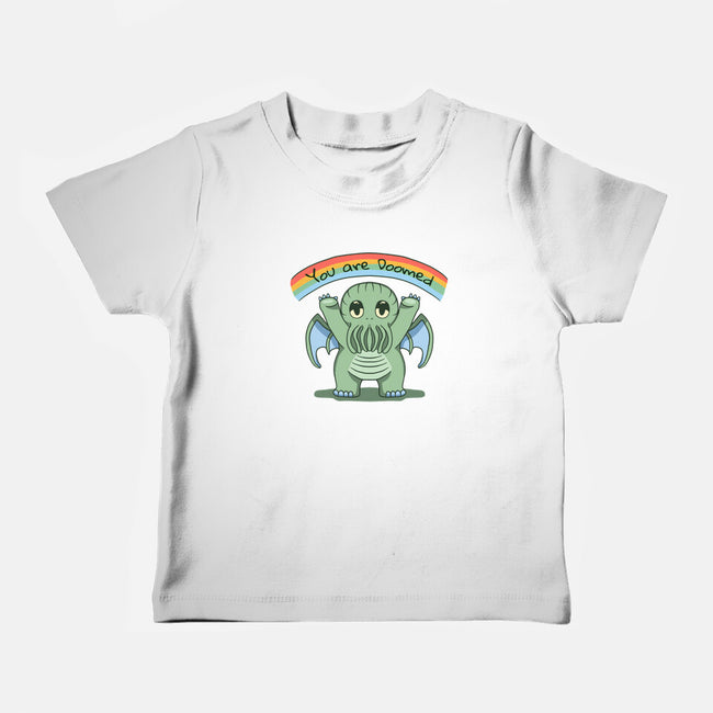 You Are Doomed-Baby-Basic-Tee-Loobs