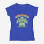 You Are Doomed-Womens-V-Neck-Tee-Loobs