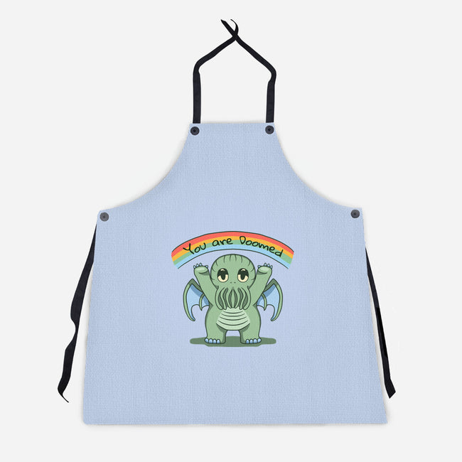 You Are Doomed-Unisex-Kitchen-Apron-Loobs