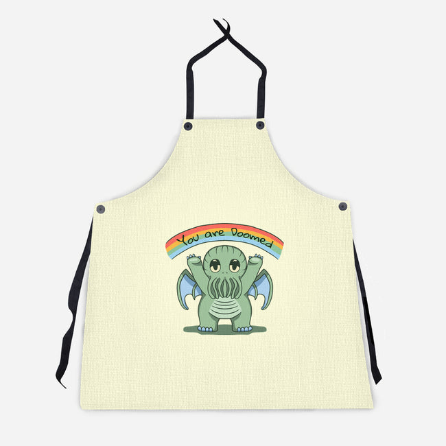 You Are Doomed-Unisex-Kitchen-Apron-Loobs