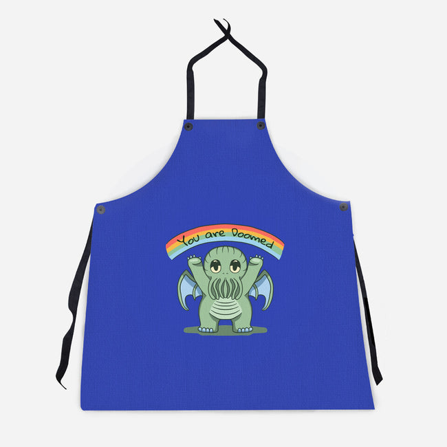 You Are Doomed-Unisex-Kitchen-Apron-Loobs