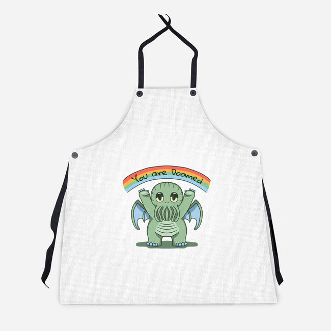 You Are Doomed-Unisex-Kitchen-Apron-Loobs