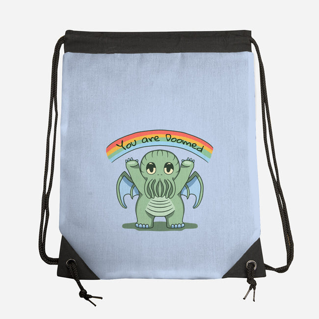 You Are Doomed-None-Drawstring-Bag-Loobs