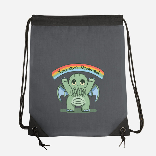 You Are Doomed-None-Drawstring-Bag-Loobs