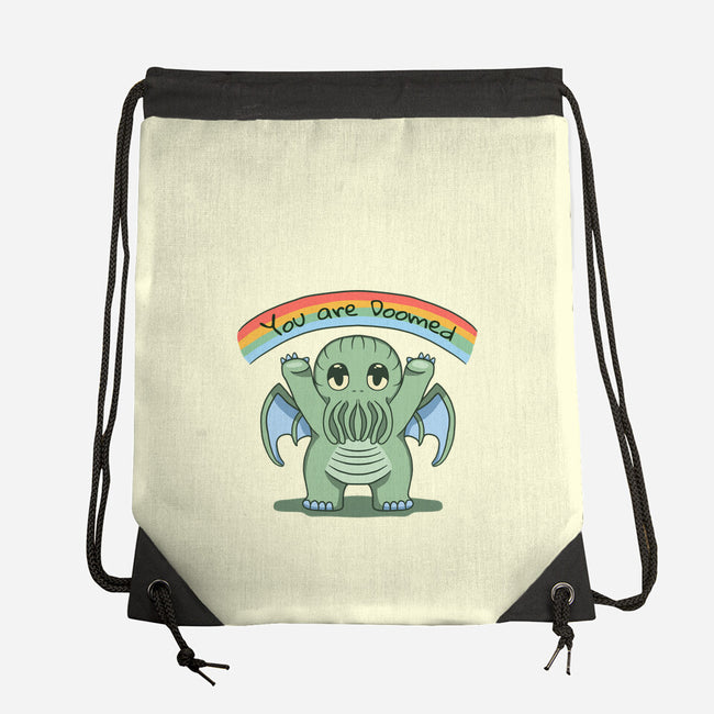 You Are Doomed-None-Drawstring-Bag-Loobs