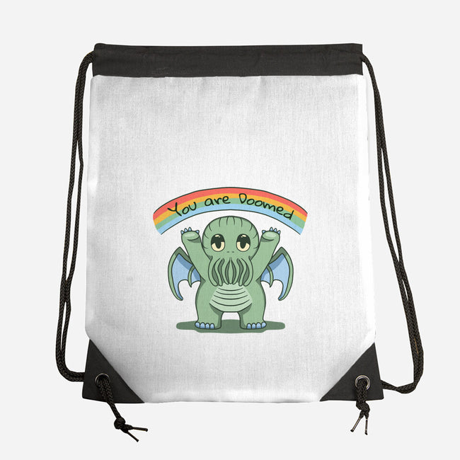 You Are Doomed-None-Drawstring-Bag-Loobs