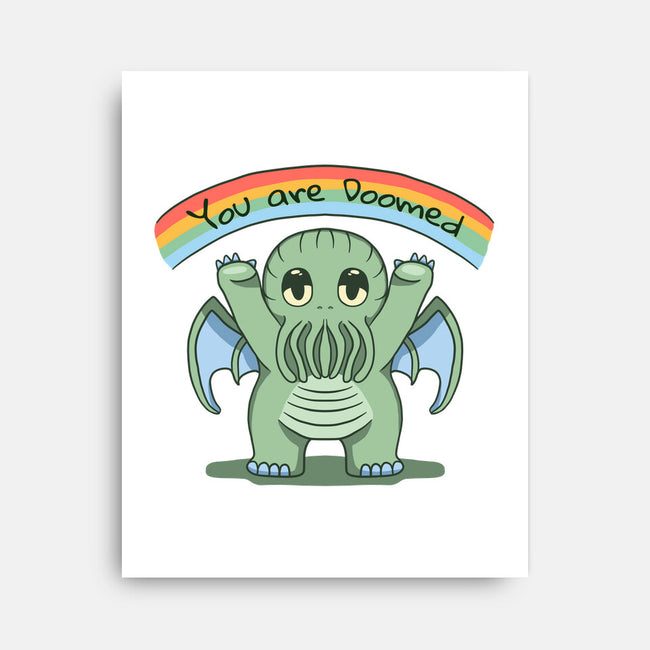 You Are Doomed-None-Stretched-Canvas-Loobs
