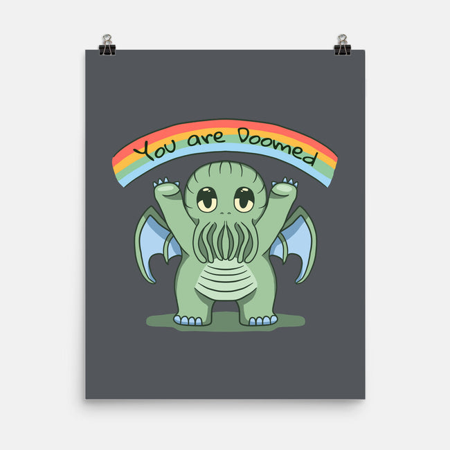 You Are Doomed-None-Matte-Poster-Loobs