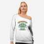You Are Doomed-Womens-Off Shoulder-Sweatshirt-Loobs