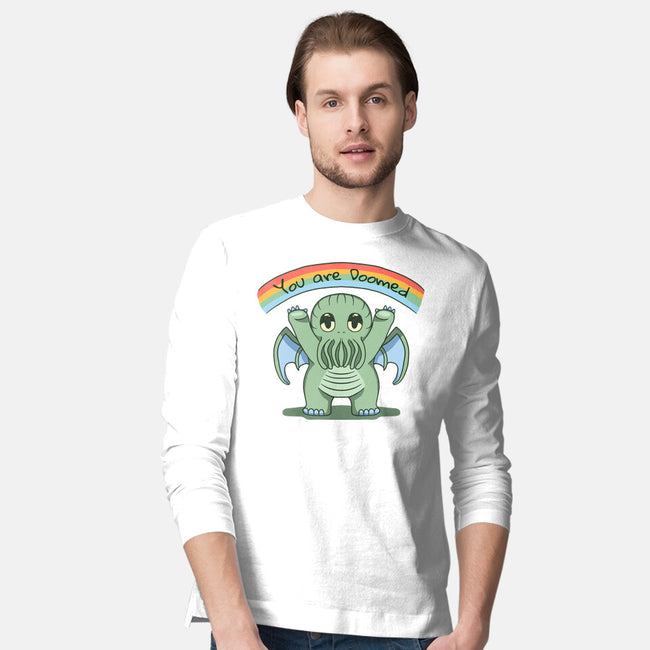 You Are Doomed-Mens-Long Sleeved-Tee-Loobs