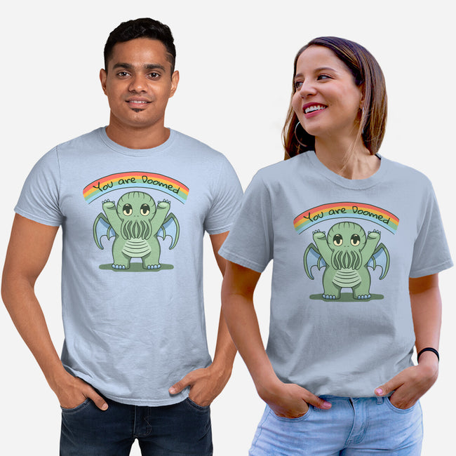 You Are Doomed-Unisex-Basic-Tee-Loobs