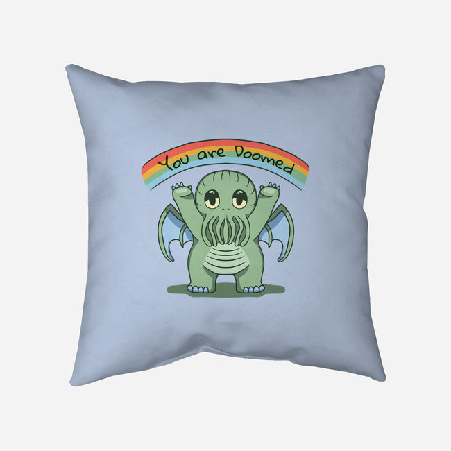 You Are Doomed-None-Removable Cover w Insert-Throw Pillow-Loobs
