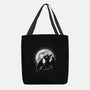 Moonlight Night Dragon-None-Basic Tote-Bag-fanfreak1