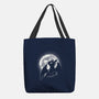 Moonlight Night Dragon-None-Basic Tote-Bag-fanfreak1