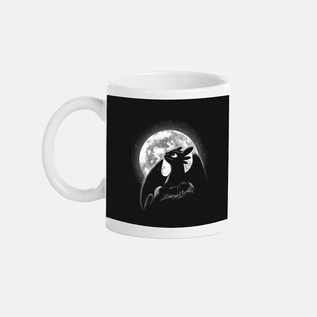 Moonlight Night Dragon-None-Mug-Drinkware-fanfreak1