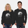 Moonlight Night Dragon-Unisex-Crew Neck-Sweatshirt-fanfreak1