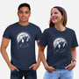 Moonlight Night Dragon-Unisex-Basic-Tee-fanfreak1