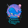 The Ocean's Unicorn-Womens-Basic-Tee-Loobs
