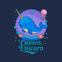 The Ocean's Unicorn-Womens-Basic-Tee-Loobs