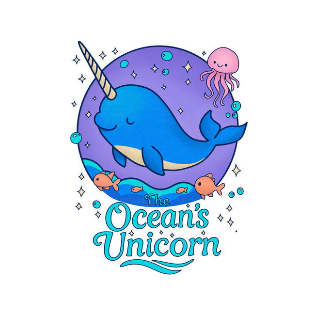 The Ocean's Unicorn-Womens-Basic-Tee-Loobs